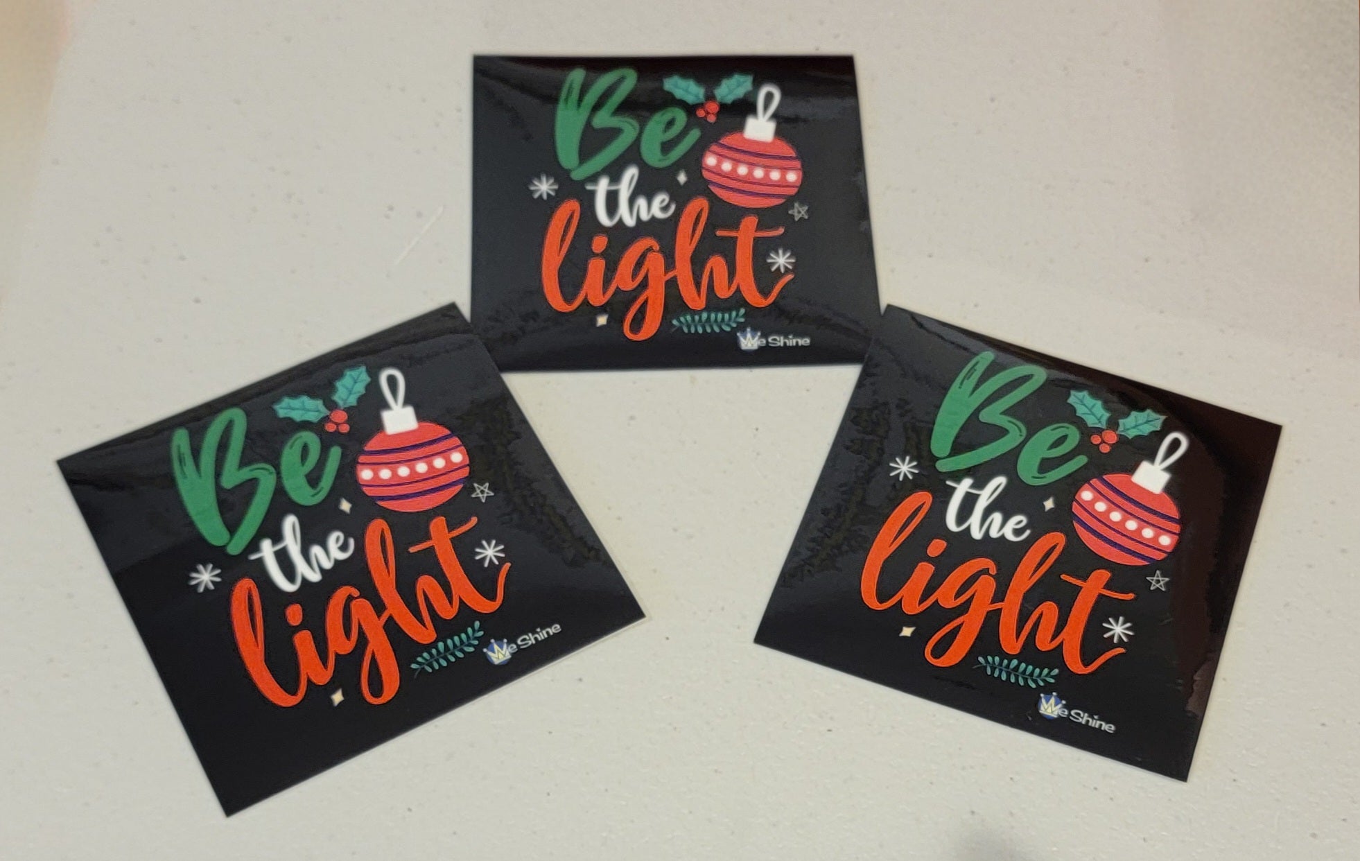 Be The Light, Holiday - Vinyl Decal
