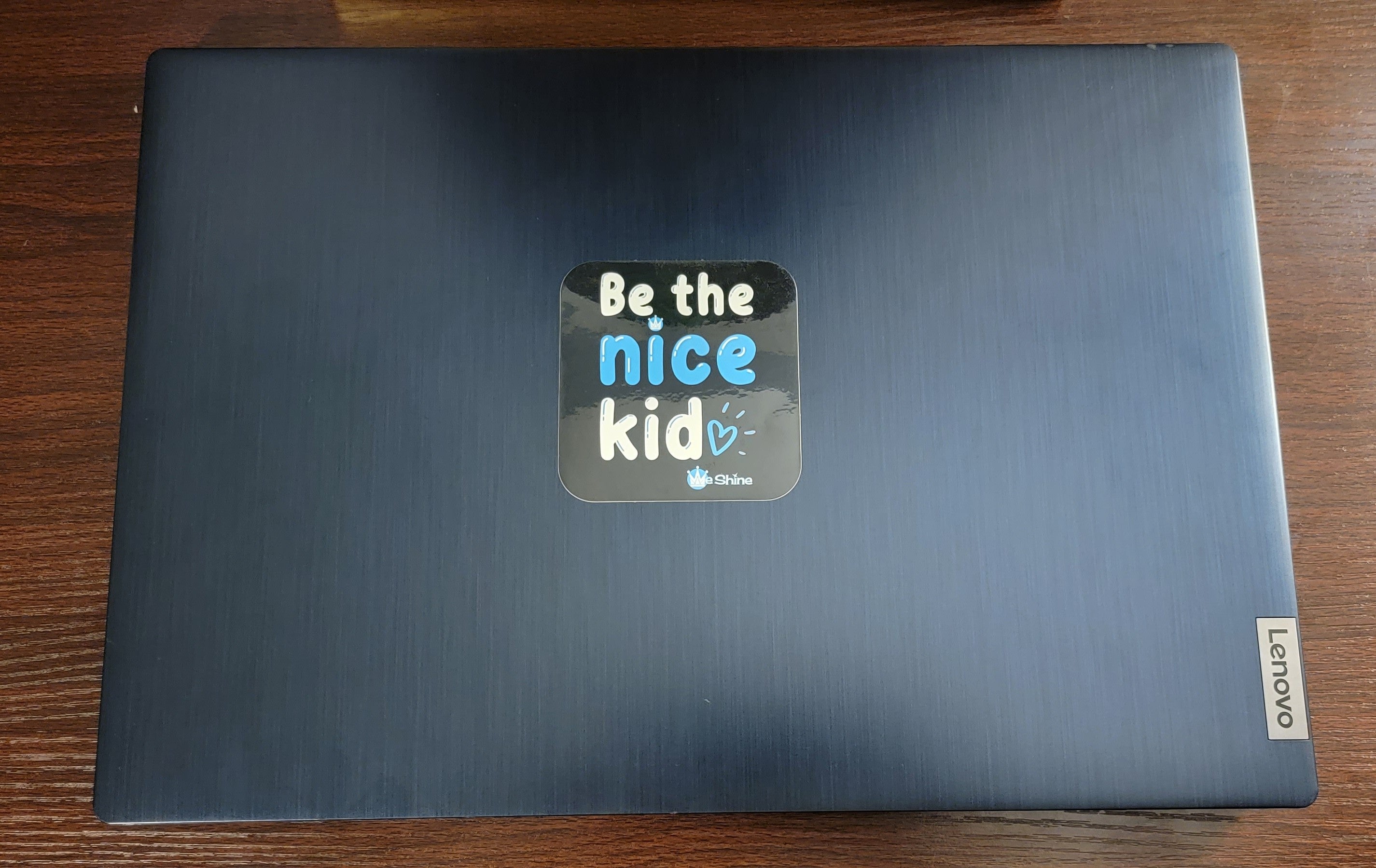 Be the nice kid (blue) - Vinyl Decal