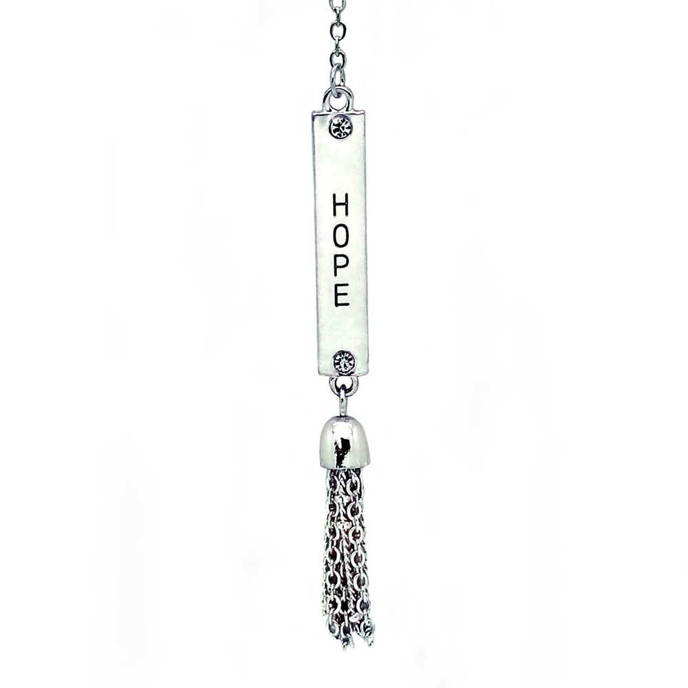 HOPE Bar Necklace