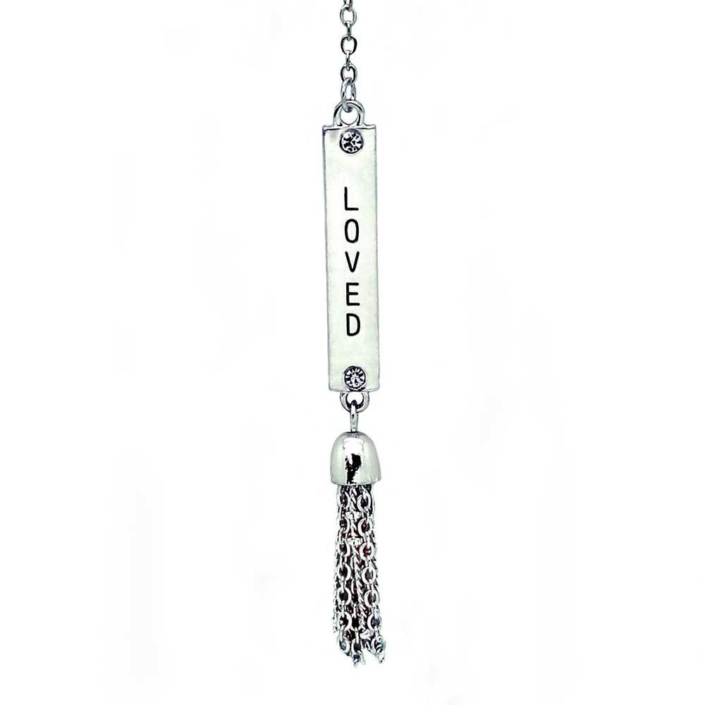 LOVED Bar Necklace