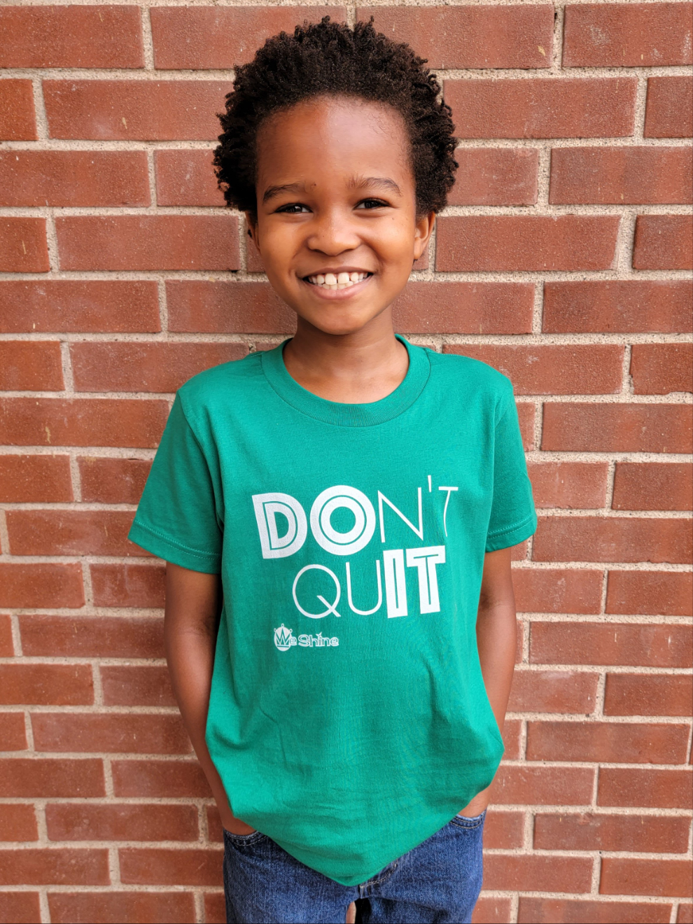 DON'T QUIT (White Lettering) - Short Sleeve Tee