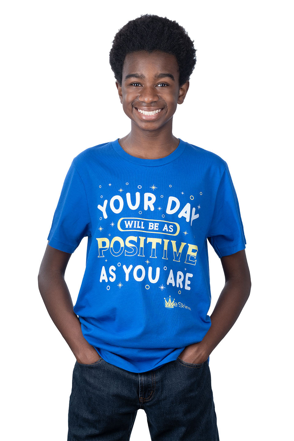 Your Day Will Be As Positive As You Are  - Short Sleeve Tee