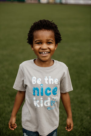 Be the Nice Kid (Blue Balloon) - Short Sleeve Tee