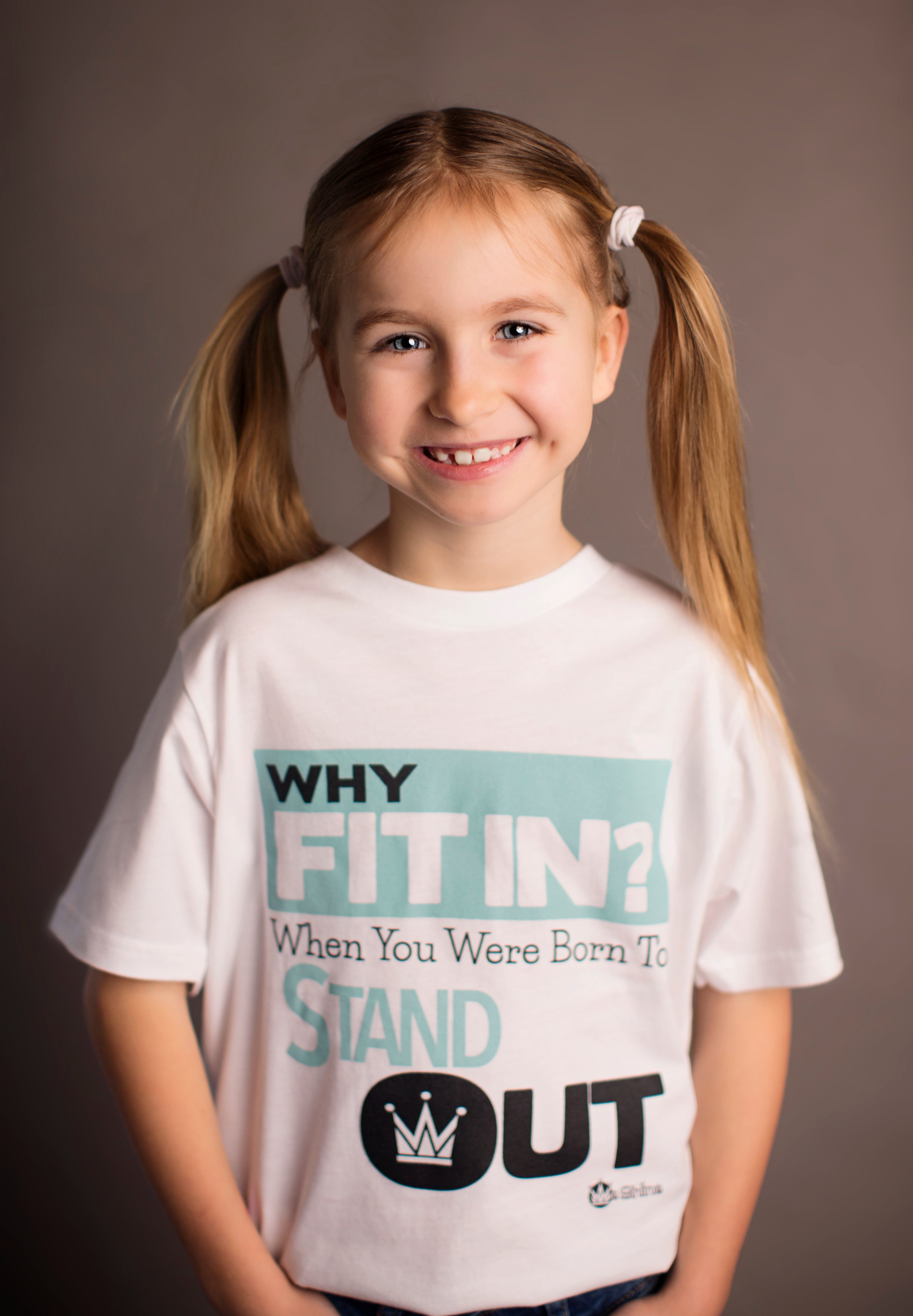 Why Fit In? When You Were Born To Stand Out  - Short Sleeve Tee