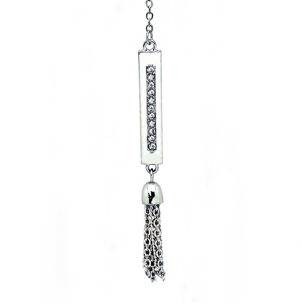 BELIEVE Bar Necklace
